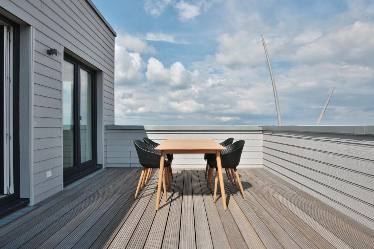Strandperle Ostsee Penthouse Suite 2 นีนดอร์ฟ ภายนอก รูปภาพ