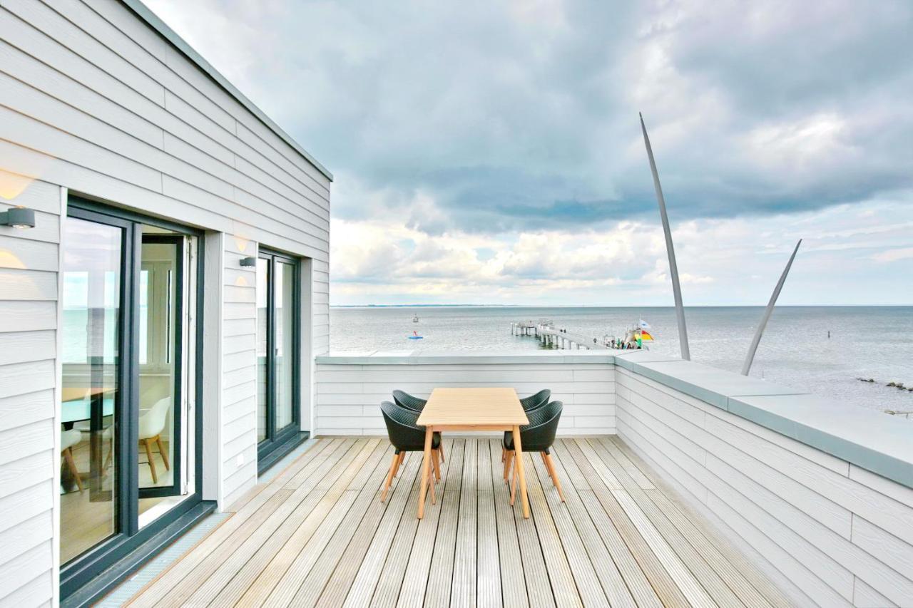 Strandperle Ostsee Penthouse Suite 2 นีนดอร์ฟ ภายนอก รูปภาพ